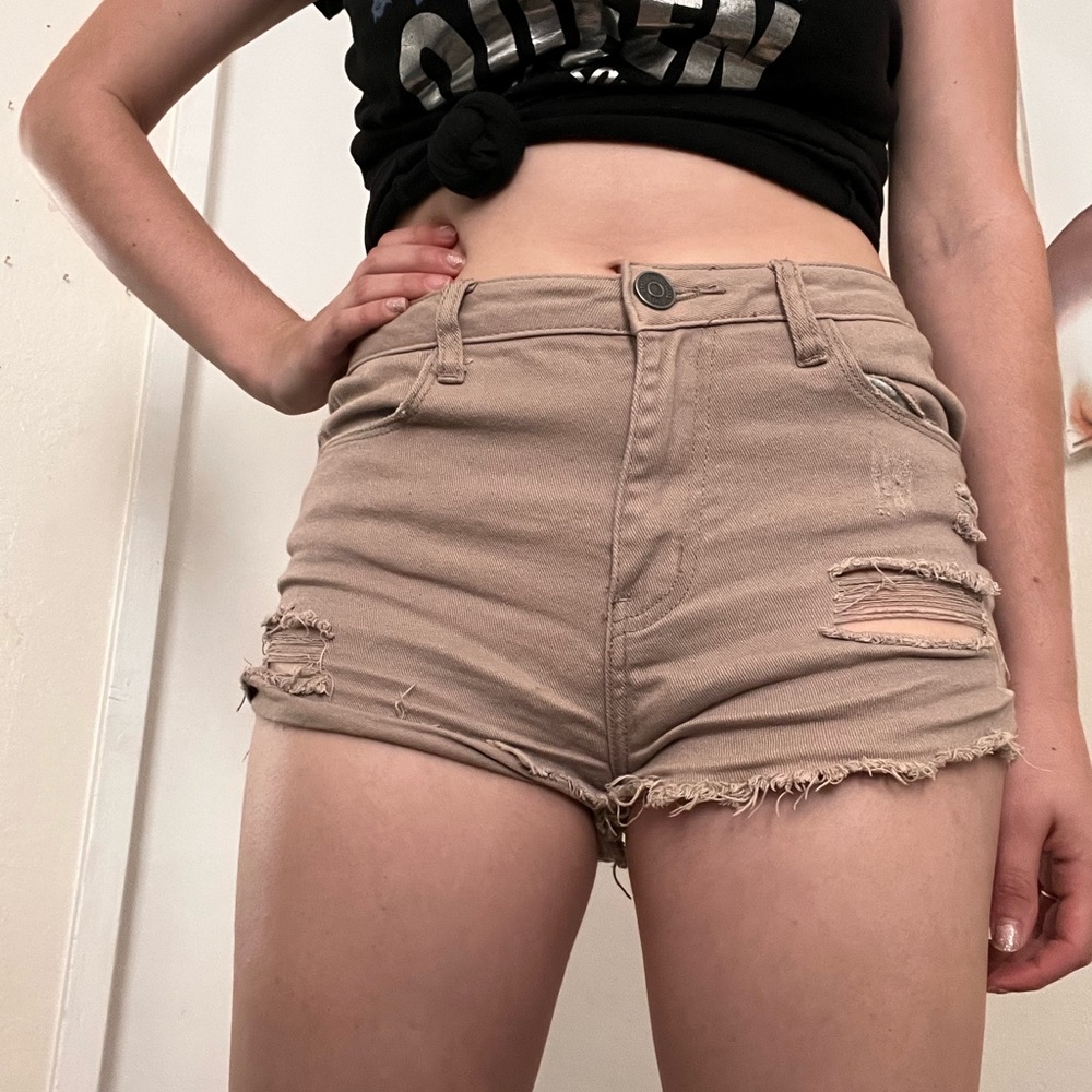 RSQ Maui High Rise Denim Jean Shorts Size 3.